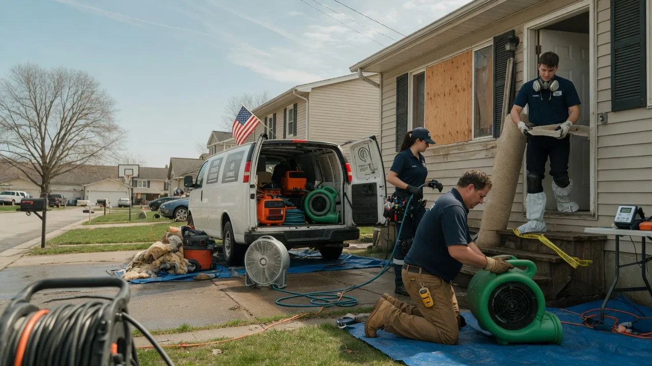 Water Damage Restoration in Finley, ND near me
